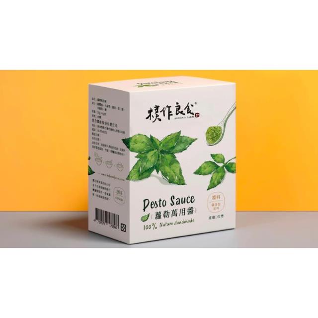 樸作農場 Bokusaku Farm,羅勒萬用醬（6包入）